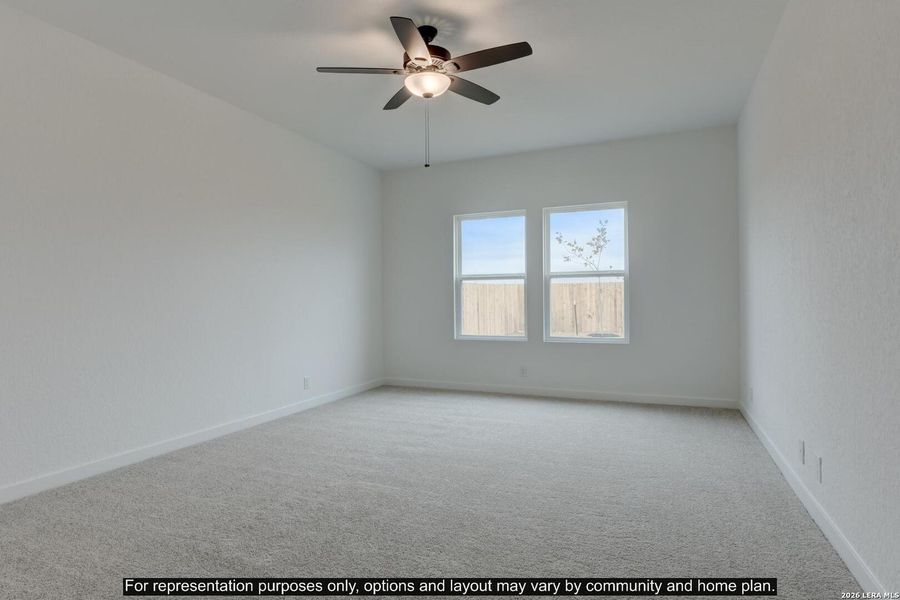 Spacious, unfurnished interior of a new home in Nopal Valley, San Antonio (Image 10).