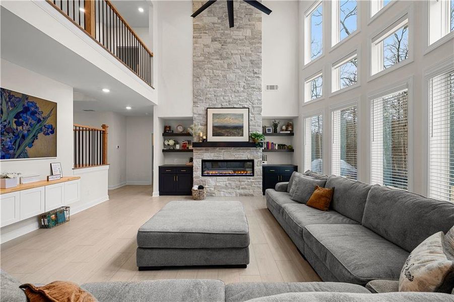 Furnished interior view inside a new home in , Winston (Image 56).