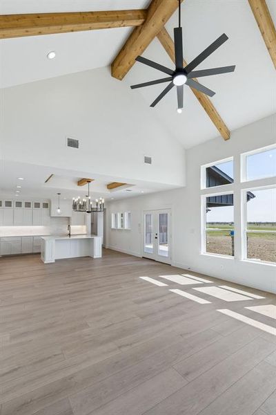 Spacious, unfurnished interior of a new home in , Ponder (Image 28).