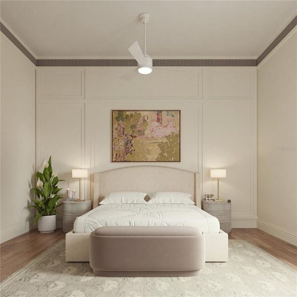 Furnished interior view inside a new home in Briley Farm, Oakland (Image 39). Furnished interior view inside a new home in Briley Farm, Oakland (Image 39).