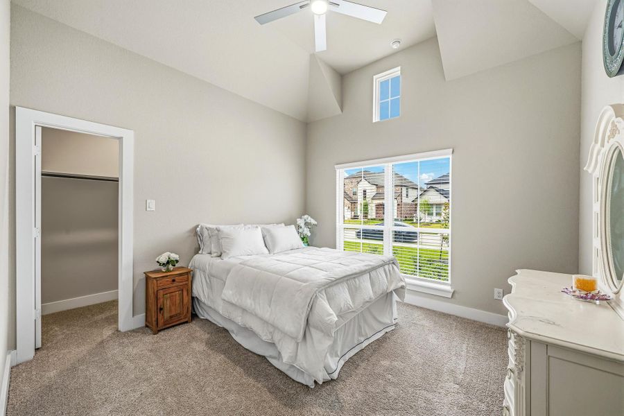 Furnished interior view inside a new home in Morton Creek Ranch, Katy (Image 27).