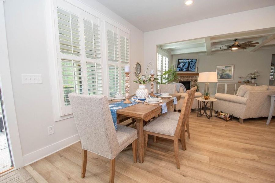 Furnished interior view inside a new home in , Senoia (Image 16). Furnished interior view inside a new home in , Senoia (Image 16).