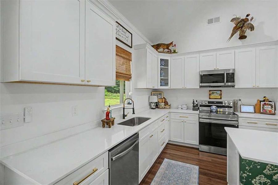 Furnished interior view inside a new home in , Bowdon (Image 9).