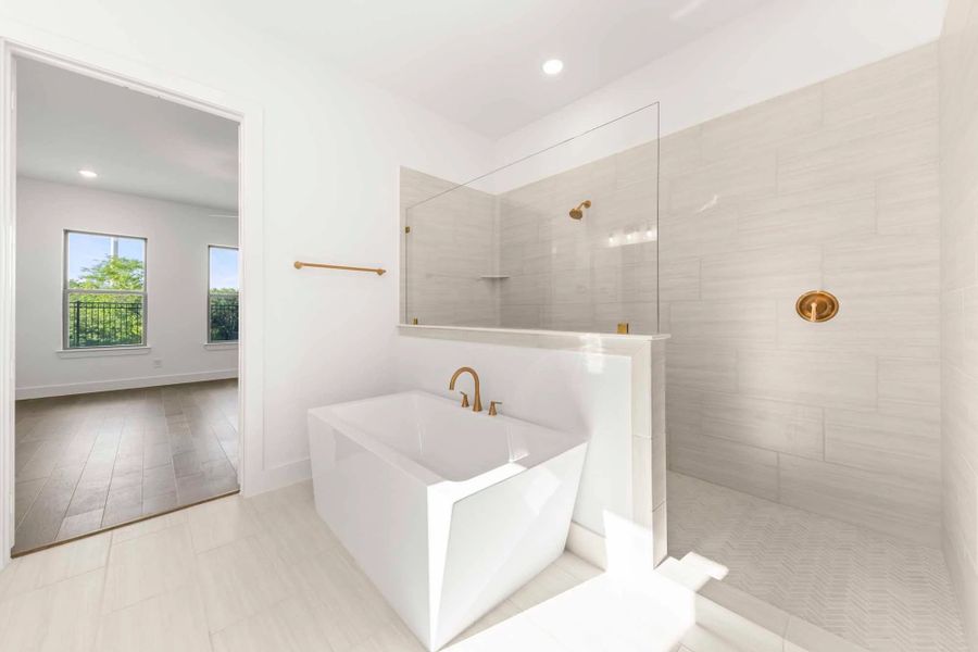 Primary Bathroom featuring the Serene Collection