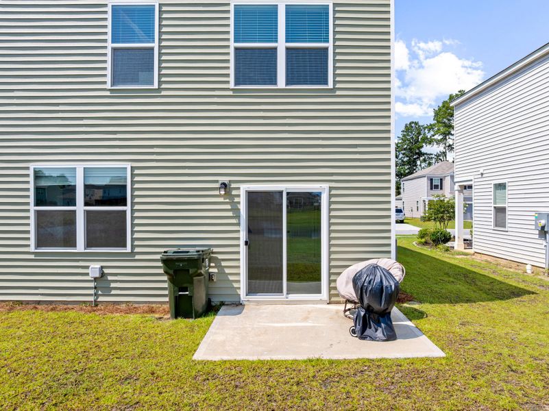 Exterior details and patio area of a home in , Summerville (Image 3).