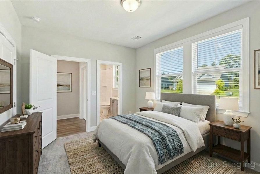 Furnished interior view inside a new home in Sinclair at Crawford Creek, Grovetown (Image 12). Furnished interior view inside a new home in Sinclair at Crawford Creek, Grovetown (Image 12).