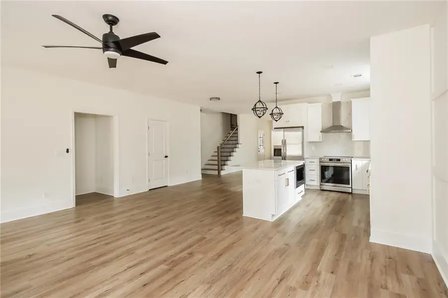 Furnished interior view inside a new home in , Lilburn (Image 6). Furnished interior view inside a new home in , Lilburn (Image 6).