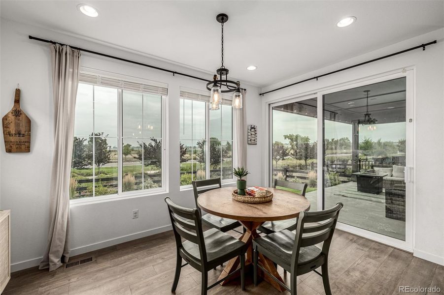 Furnished interior view inside a new home in , Littleton (Image 10). Furnished interior view inside a new home in , Littleton (Image 10).