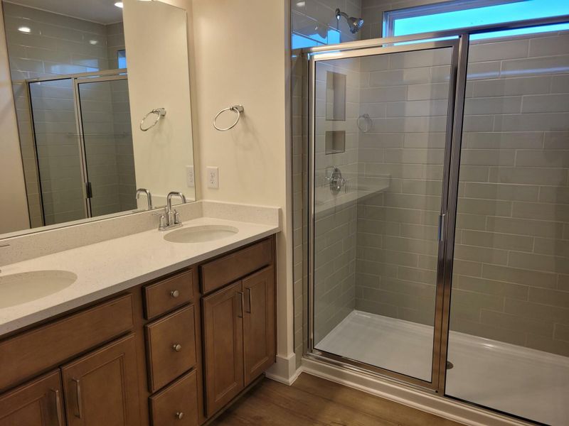 Furnished interior view inside a new home in 1158 Place Townhomes, Wilson (Image 7).