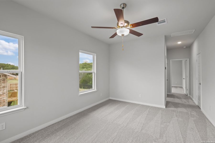Spacious, unfurnished interior of a new home in Homestead, Schertz (Image 17). Spacious, unfurnished interior of a new home in Homestead, Schertz (Image 17).