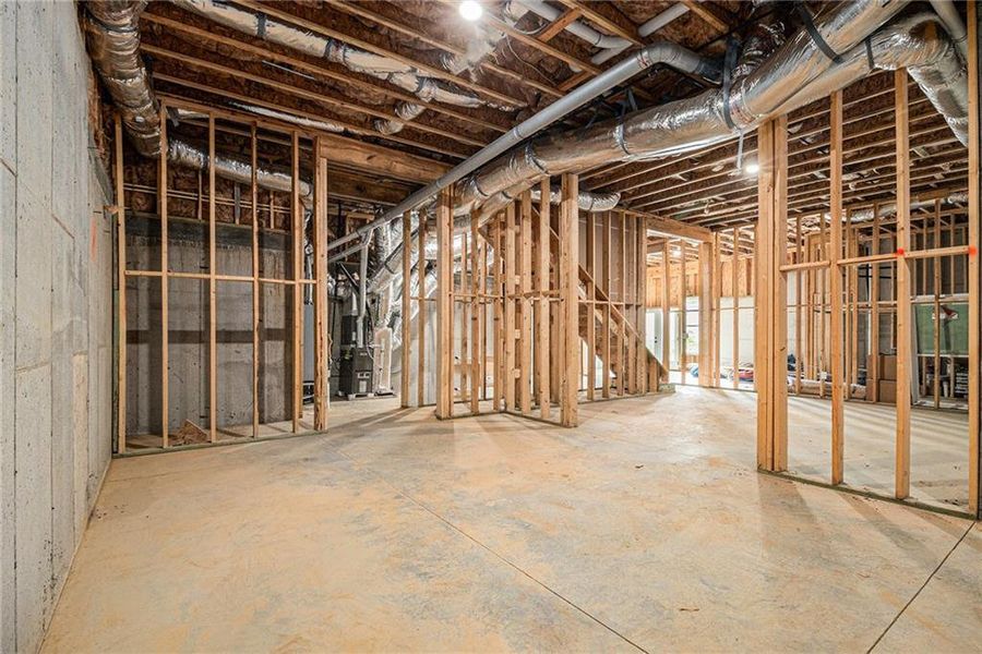 In-progress construction of a new home in , White, GA (Image 50).