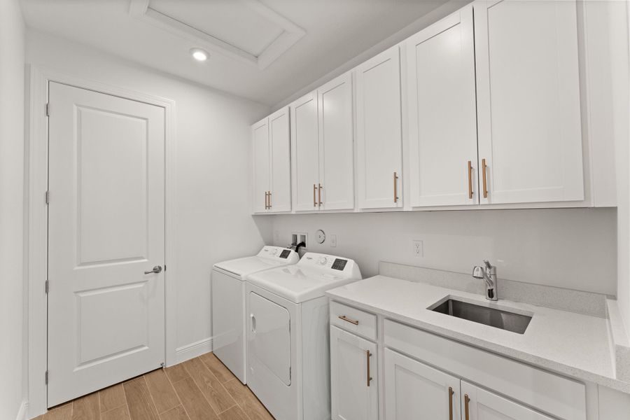 Representative furnished interior of a home built from the Amelia by Mattamy Homes in Newfield, Palm City (Image 11).