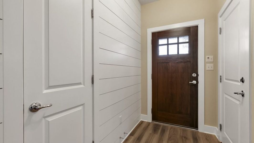 Representative unfurnished interior of a home built from the Houston by Pacesetter Homes in Village At Manor Commons, Manor (Image 20).