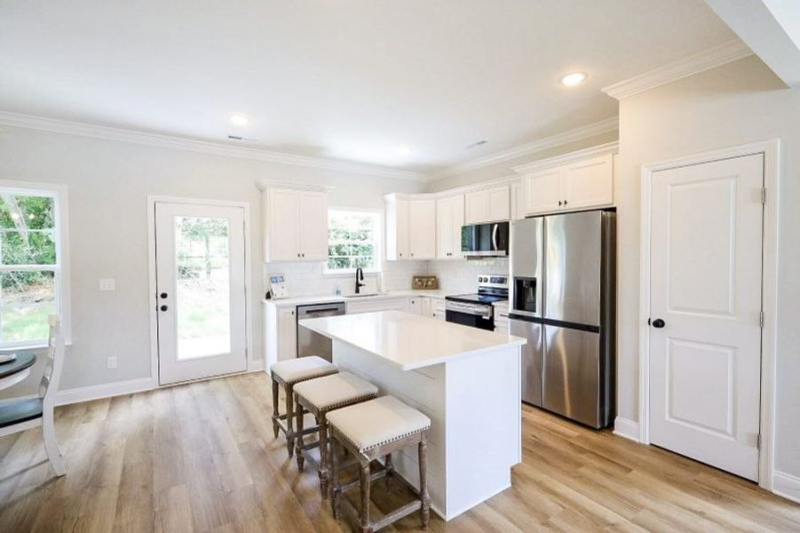 Furnished interior view inside a new home in The Nassau, Chattanooga (Image 33).