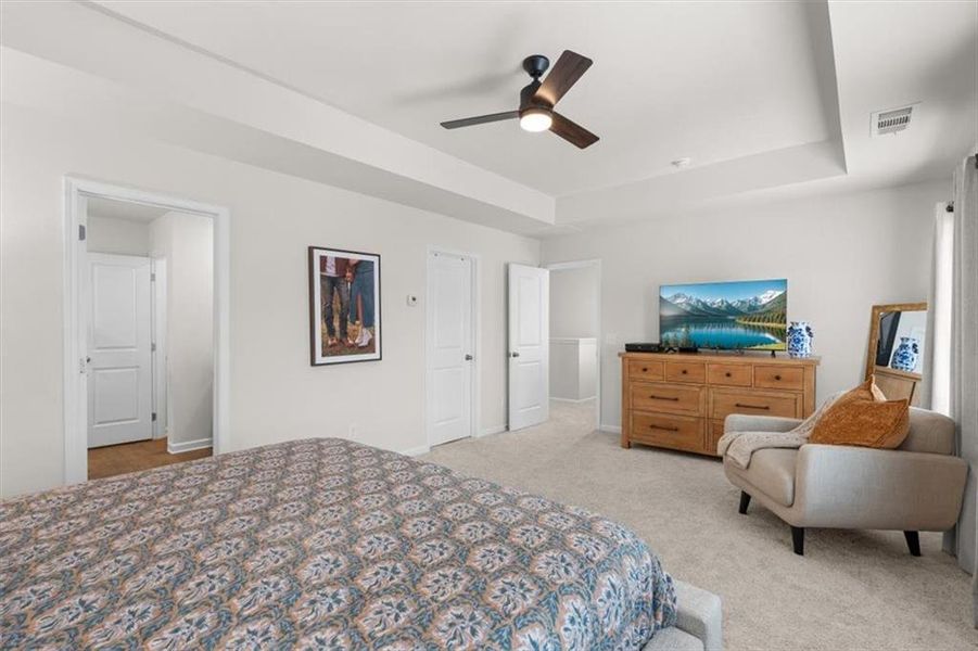 Furnished interior view inside a new home in , Dawsonville (Image 18).