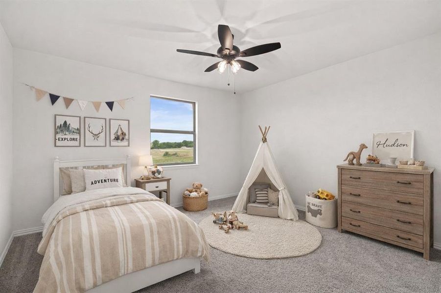 Furnished interior view inside a new home in , Waxahachie (Image 18).