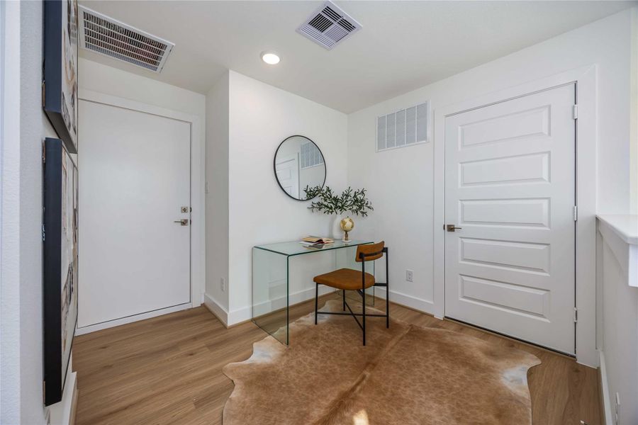 Furnished interior view inside a new home in , Houston (Image 2). Furnished interior view inside a new home in , Houston (Image 2).