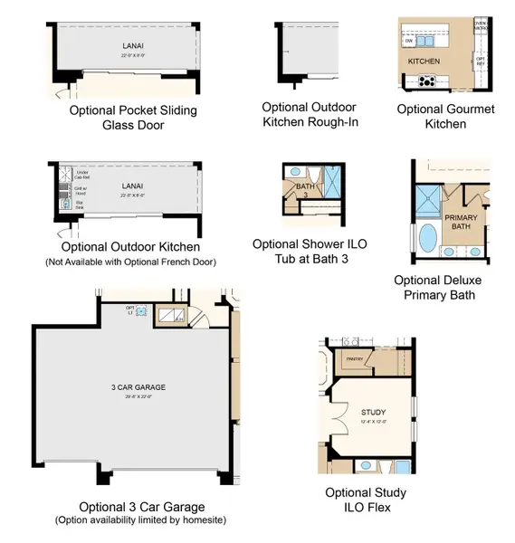 2D floor plan layout of this home in Ardisia Park, New Smyrna Beach, FL (Image 3).