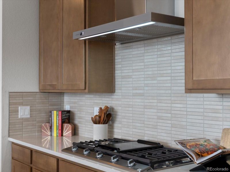 Close-up of interior finishes inside a home in Ascent at Inverness, Englewood (Image 14).
