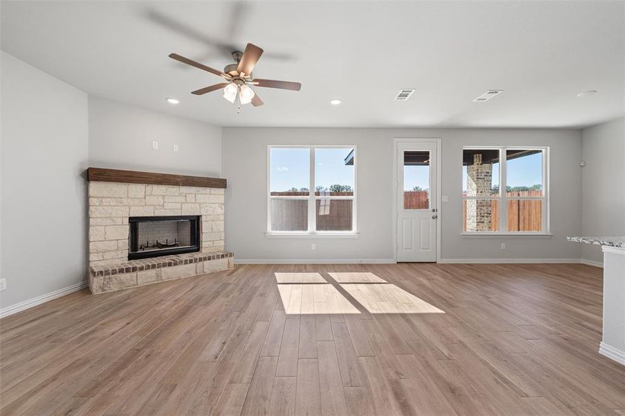 Spacious, unfurnished interior of a new home in Covenant Park, Springtown (Image 25). Spacious, unfurnished interior of a new home in Covenant Park, Springtown (Image 25).