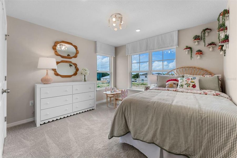 Furnished interior view inside a new home in Eden Crest, Apopka (Image 16). Furnished interior view inside a new home in Eden Crest, Apopka (Image 16).