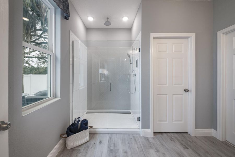 Primary Bathroom - Miles at Brack Ranch in St. Cloud, FL by Landsea Homes