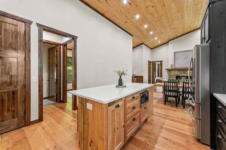 Furnished interior view inside a new home in , Blue Ridge (Image 13).