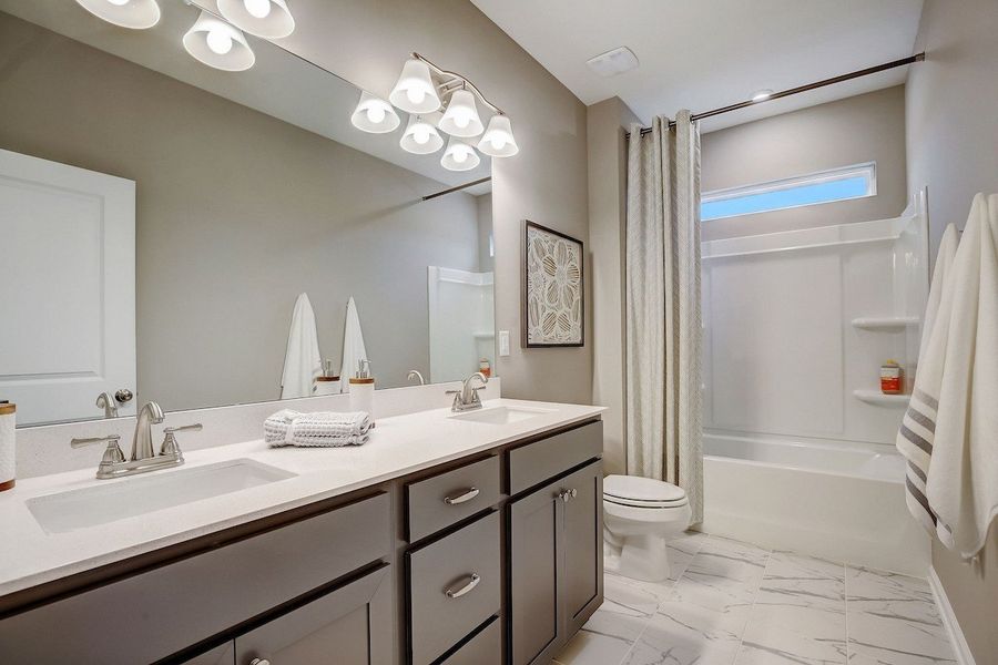 Upstairs shared bath