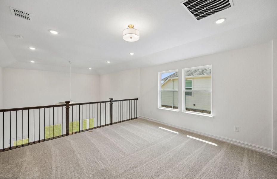 Spacious, unfurnished interior of a new home in Anna Town Square, Anna (Image 17). Spacious, unfurnished interior of a new home in Anna Town Square, Anna (Image 17).