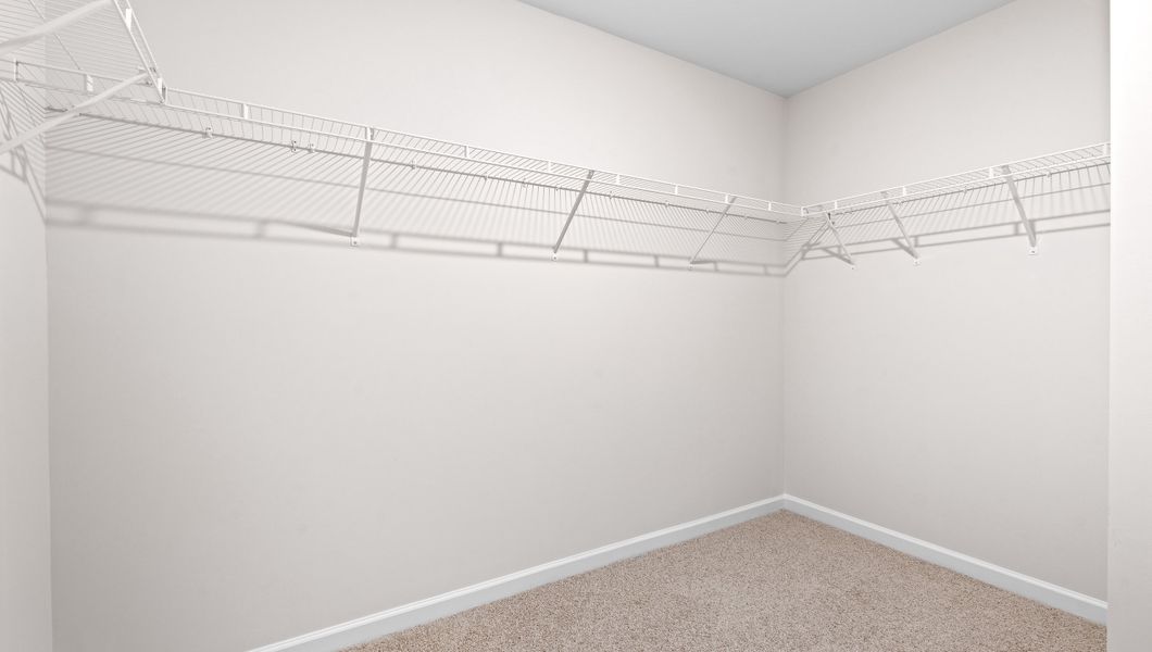 Representative unfurnished interior of a home built from the VERWOOD by D.R. Horton in Adams Glen, Greenville (Image 29).