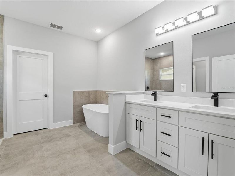 Furnished interior view inside a new home in , Port Charlotte (Image 18). Furnished interior view inside a new home in , Port Charlotte (Image 18).