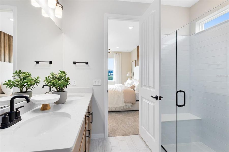 Furnished interior view inside a new home in Waterstone at Halifax Plantation, Ormond Beach (Image 4).