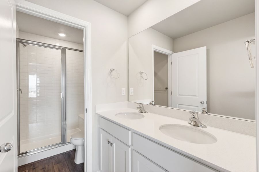 Furnished interior view inside a new home in Windler, Aurora (Image 7).