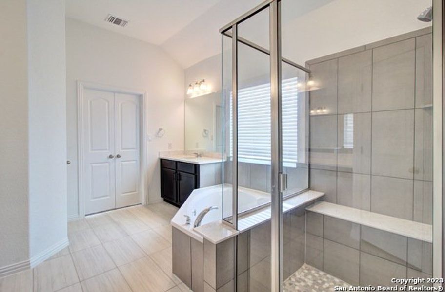 Furnished interior view inside a new home in Veramendi, New Braunfels (Image 11).