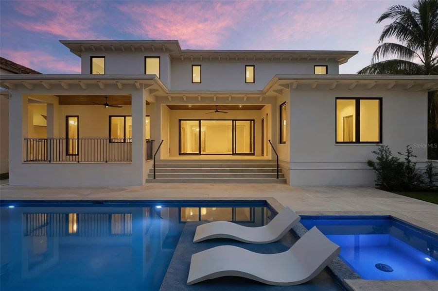 Front exterior of a new home in , St. Petersburg, FL, highlighting curb appeal (Image 1). Front exterior of a new home in , St. Petersburg, FL, highlighting curb appeal (Image 1).