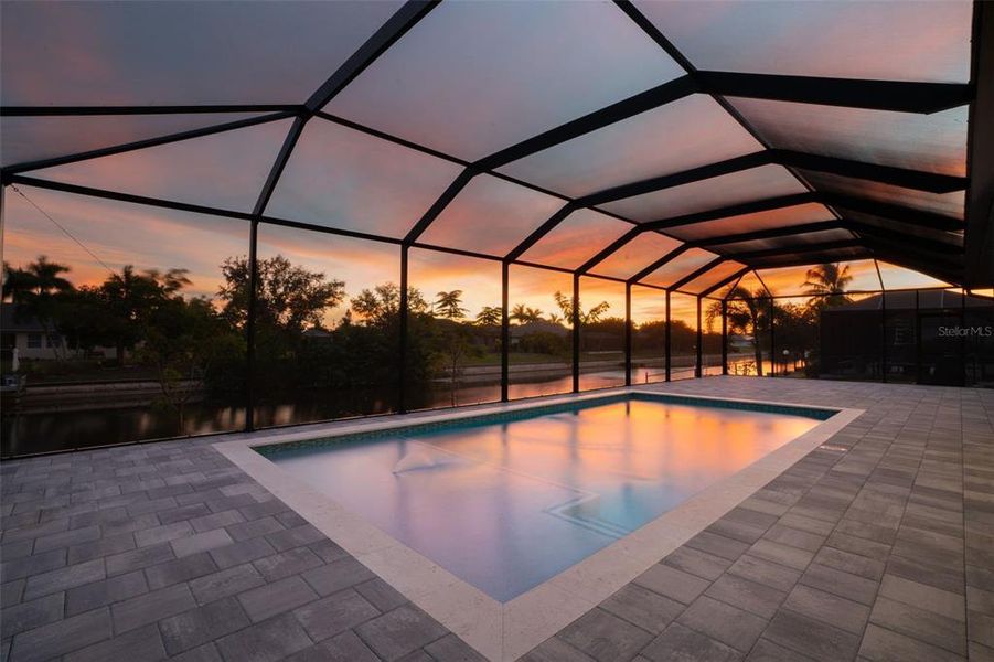 Exterior details and patio area of a home in , Cape Coral (Image 35).