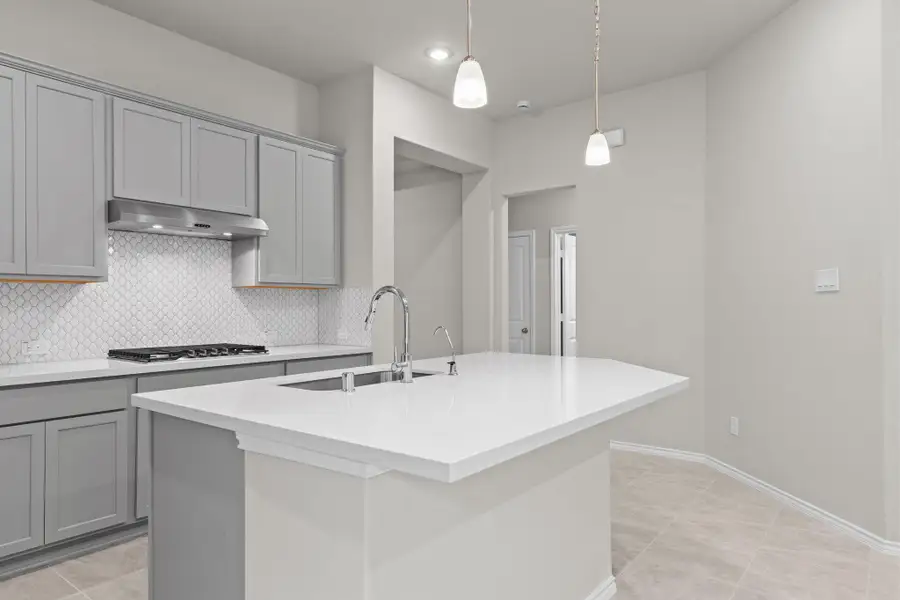 Furnished interior view inside a new home in , Spring (Image 7). Furnished interior view inside a new home in , Spring (Image 7).