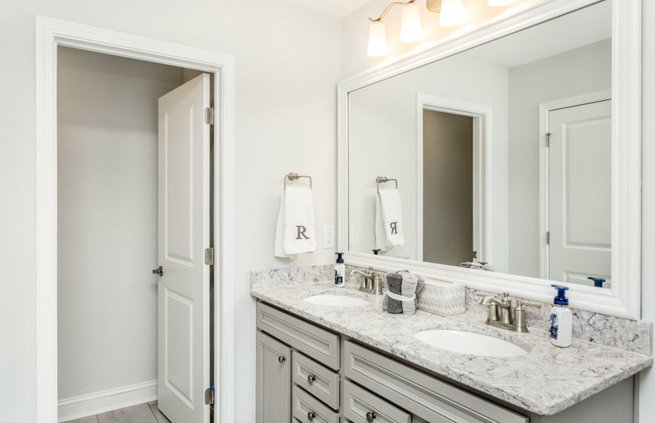 Furnished interior view inside a new home in Solana, Durham (Image 22).
