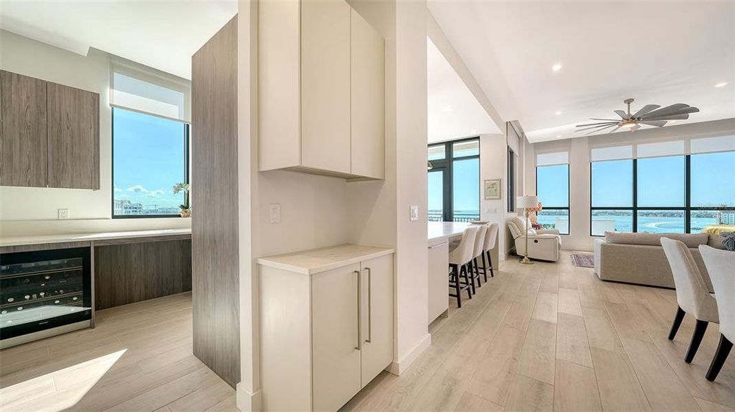 Furnished interior view inside a new home in , Sarasota (Image 19).