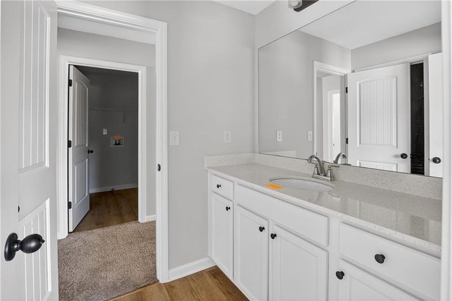 Furnished interior view inside a new home in , Atlanta (Image 13).