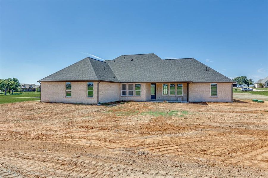 View of rear view of house