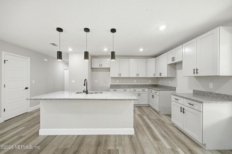 Furnished interior view inside a new home in , Jacksonville (Image 4).