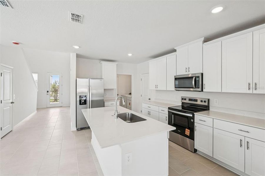 Furnished interior view inside a new home in Crosswinds - Classic Series, Haines City (Image 8).