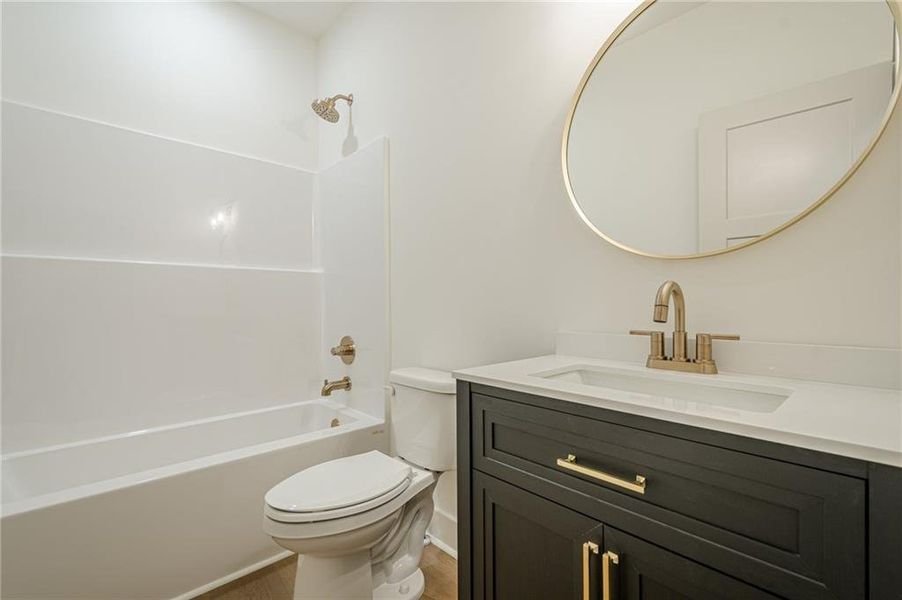 Furnished interior view inside a new home in , Woodstock (Image 18).