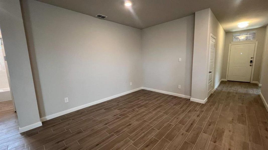 Spacious, unfurnished interior of a new home in Monarch at the Meadows, Denton (Image 16). Spacious, unfurnished interior of a new home in Monarch at the Meadows, Denton (Image 16).