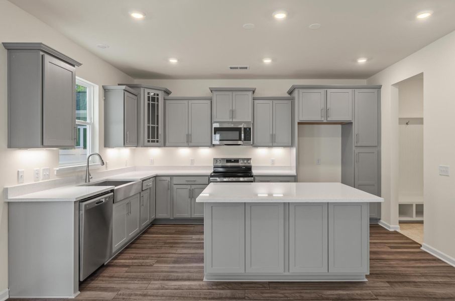 Furnished interior view inside a new home in Parker's Preserve, Ridgeville (Image 8).