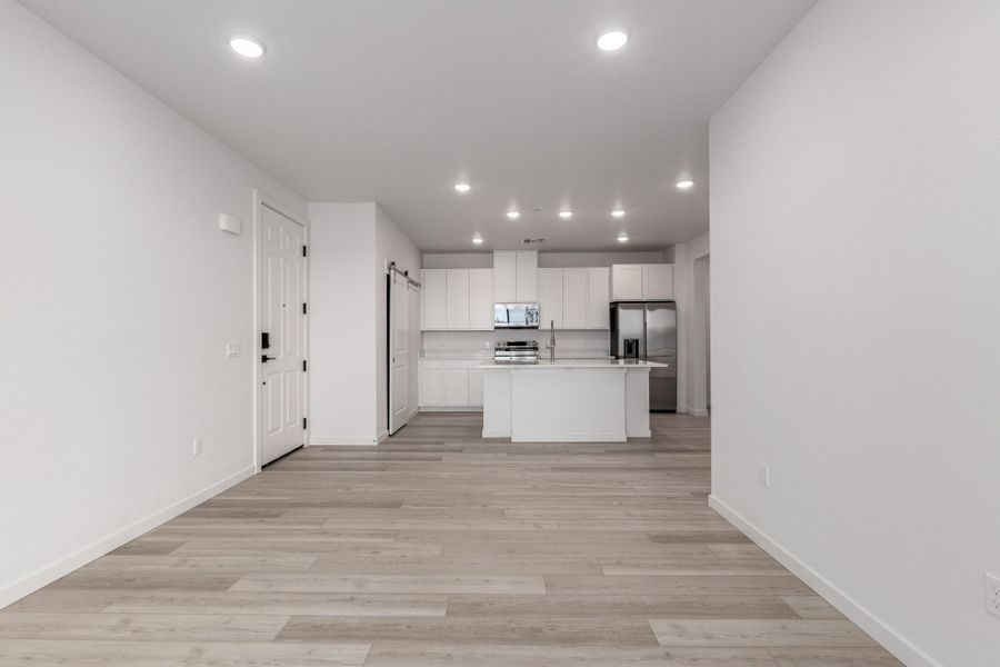 Spacious, unfurnished interior of a new home in Gateway Commons, Denver (Image 12).