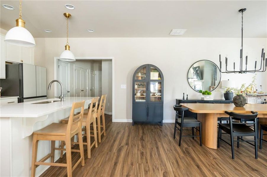 Furnished interior view inside a new home in Harmony, Auburn (Image 20).