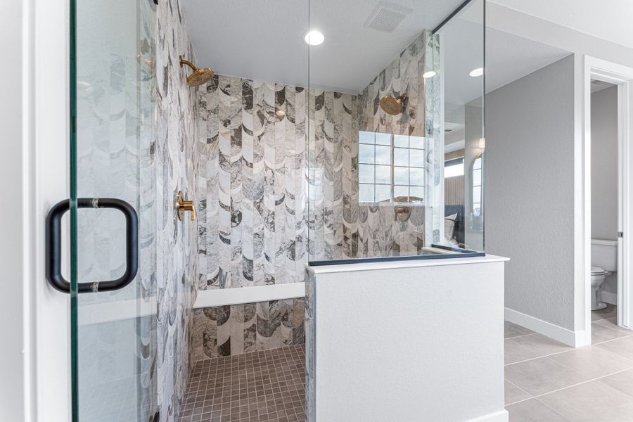 Furnished interior view inside a new home in Macanta, Castle Rock (Image 22).