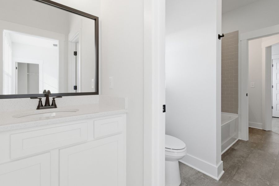 Furnished interior view inside a new home in Ridgecrest at Whites Creek, Whites Creek (Image 22).